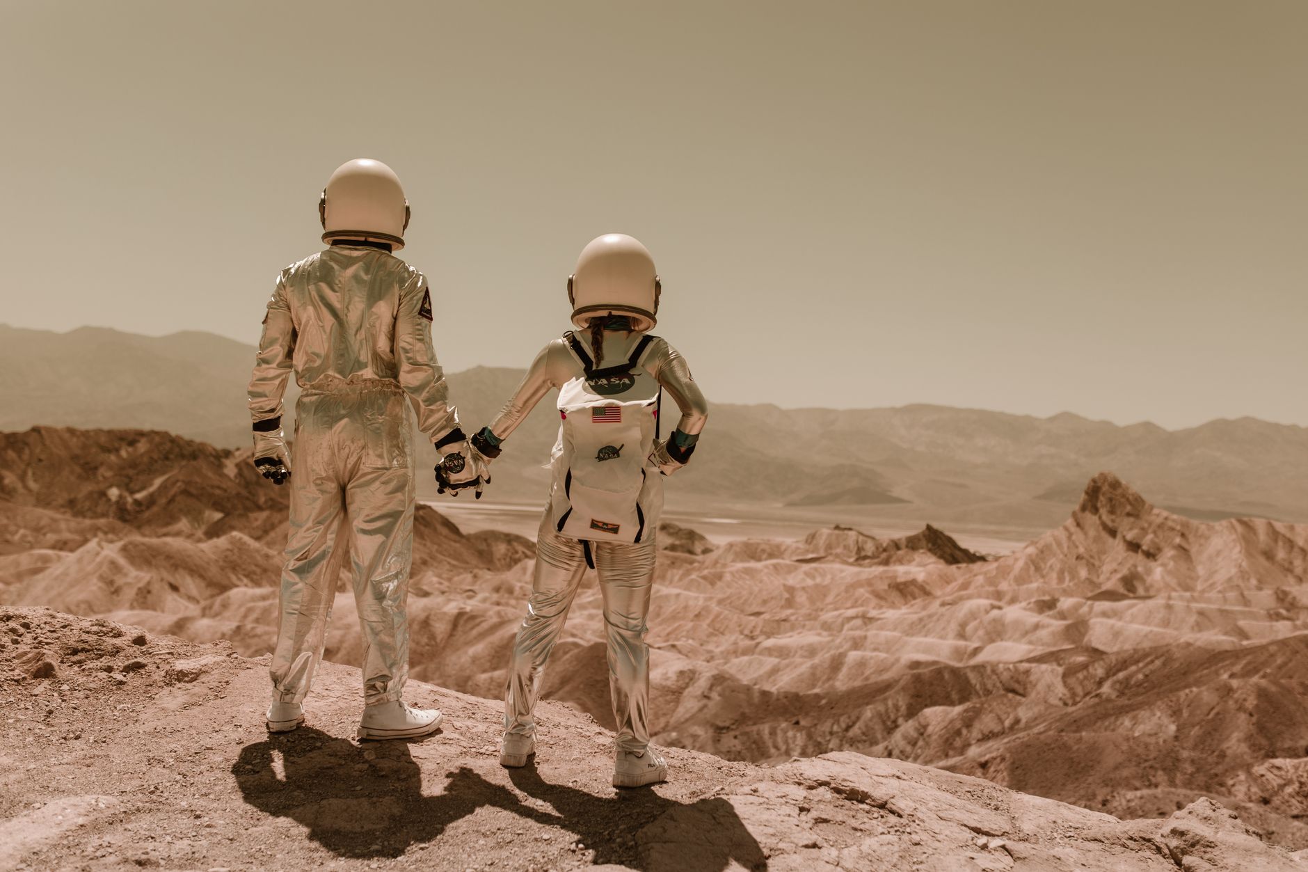 Mars moon landing